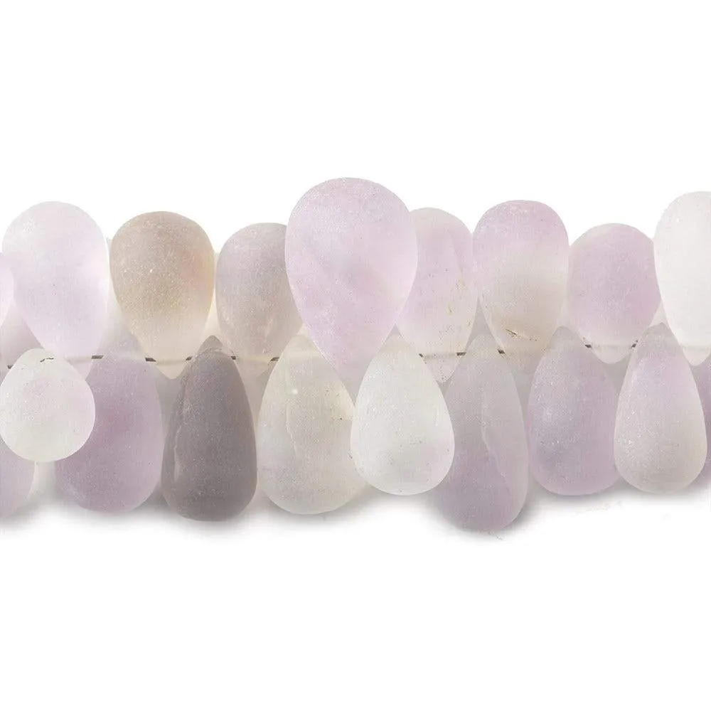 10x6-17x10mm Frosted Ametrine Plain Tear Drop Beads 60 pieces