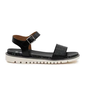 Ara Karine Backstrap Sandal (Women) - Black