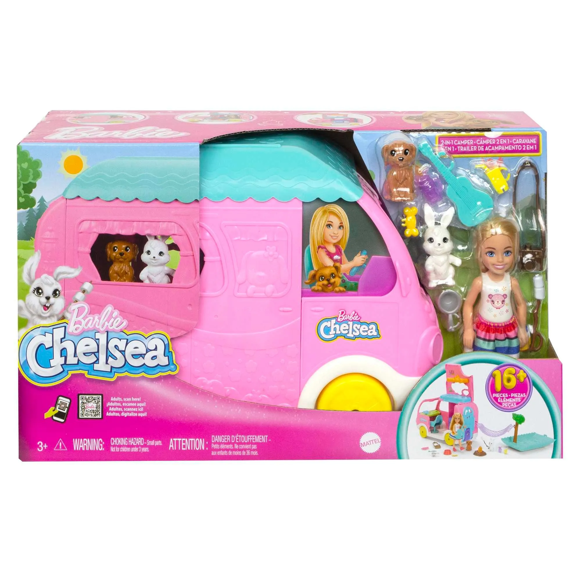 Barbie Chelsea 2-In-1 Campervan