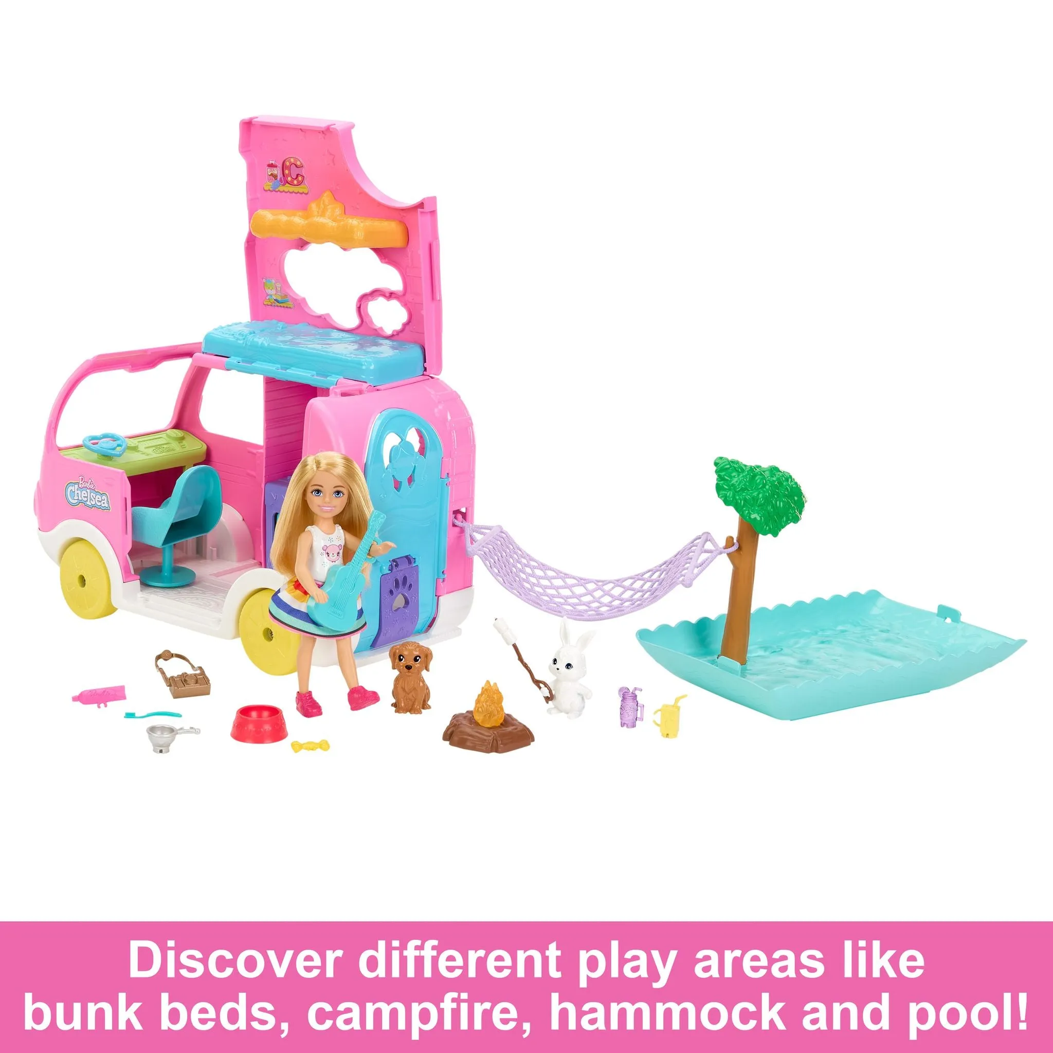 Barbie Chelsea 2-In-1 Campervan