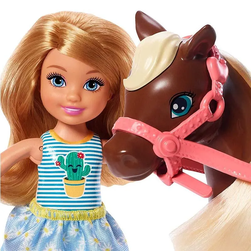 Barbie Club Chelsea Doll and Horse