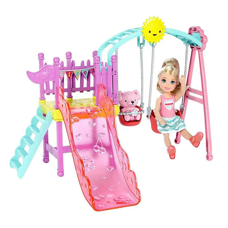 Barbie Club Chelsea Doll and Swingset Playset