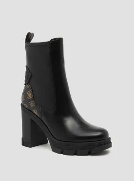 Black Xeno Platform Boots