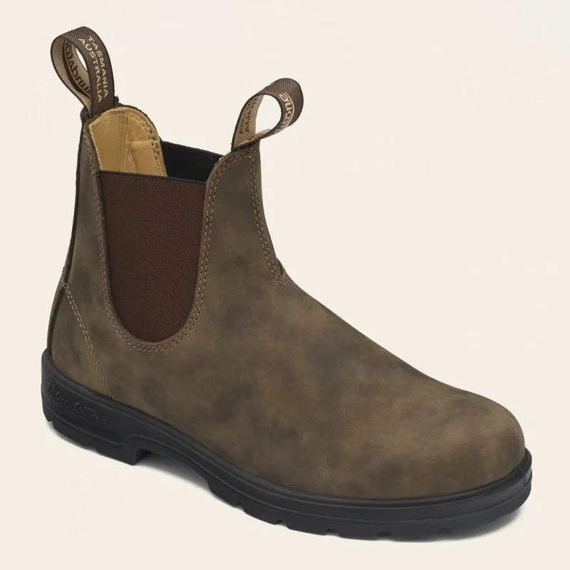 Blundstone 585 Chelsea Boot in Rustic Brown