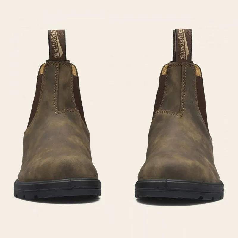 Blundstone 585 Chelsea Boot in Rustic Brown