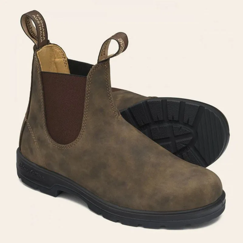 Blundstone 585 Chelsea Boot in Rustic Brown