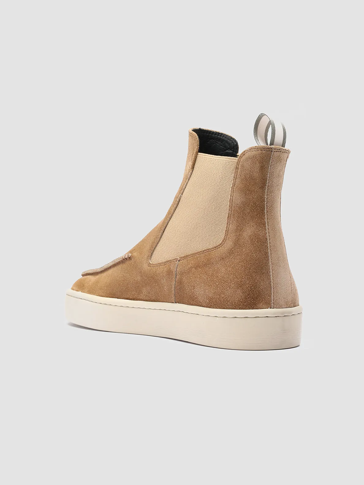 BUG 003 - Taupe Suede Chelsea Boots