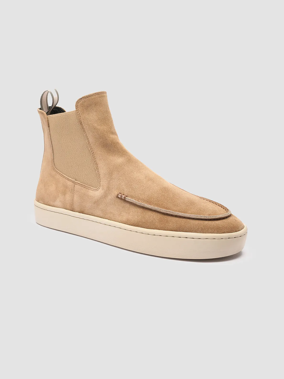 BUG 003 - Taupe Suede Chelsea Boots