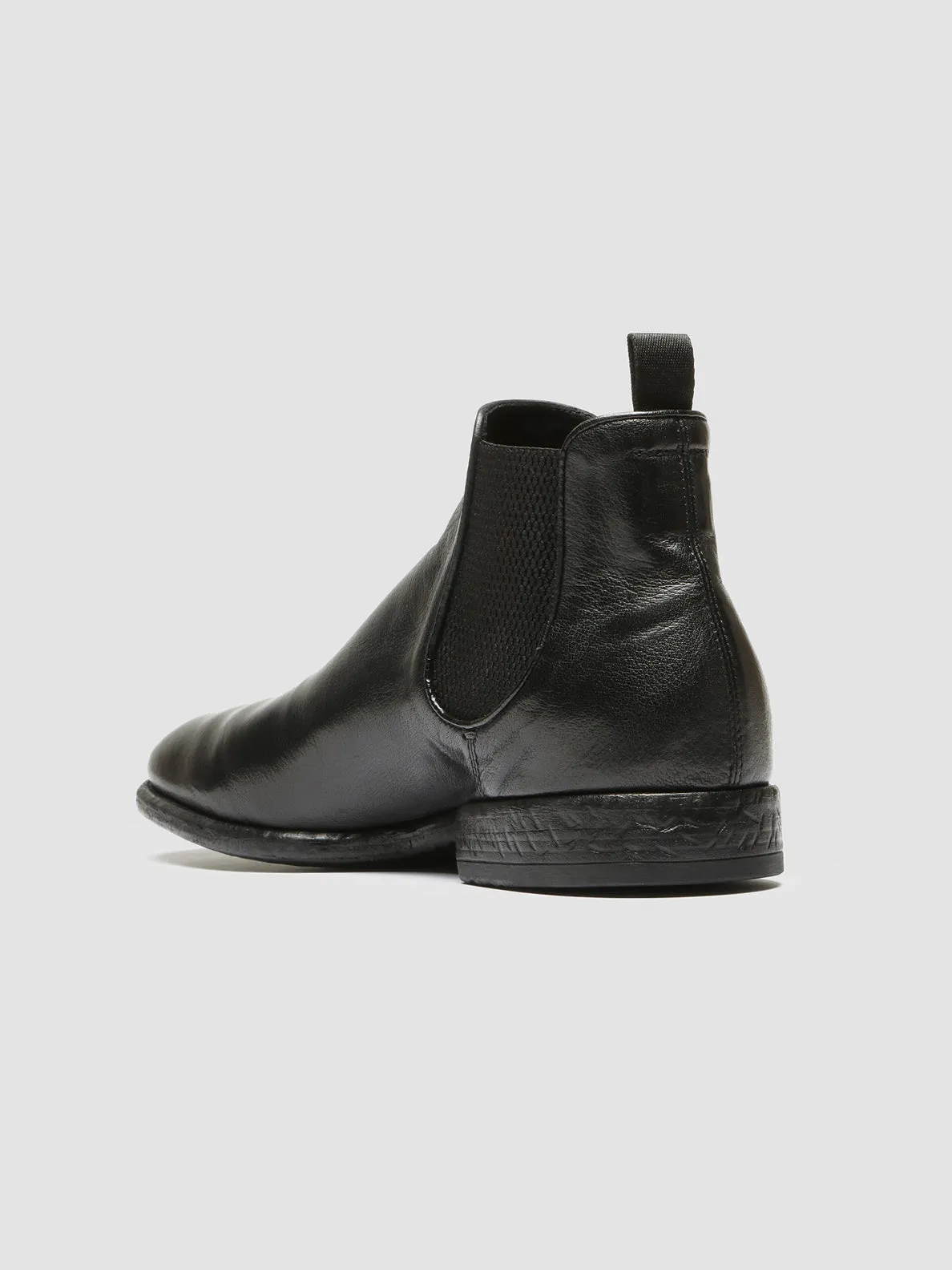 CETON 647 - Black Leather Chelsea Boots