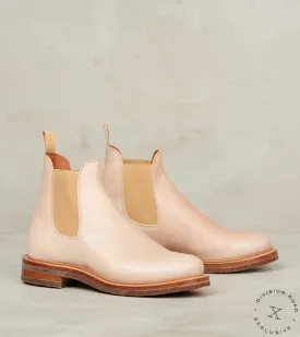 Chelsea Boot - 2030 - Lactae Hevea - Conceria Champagne Washed Vacchetta 800