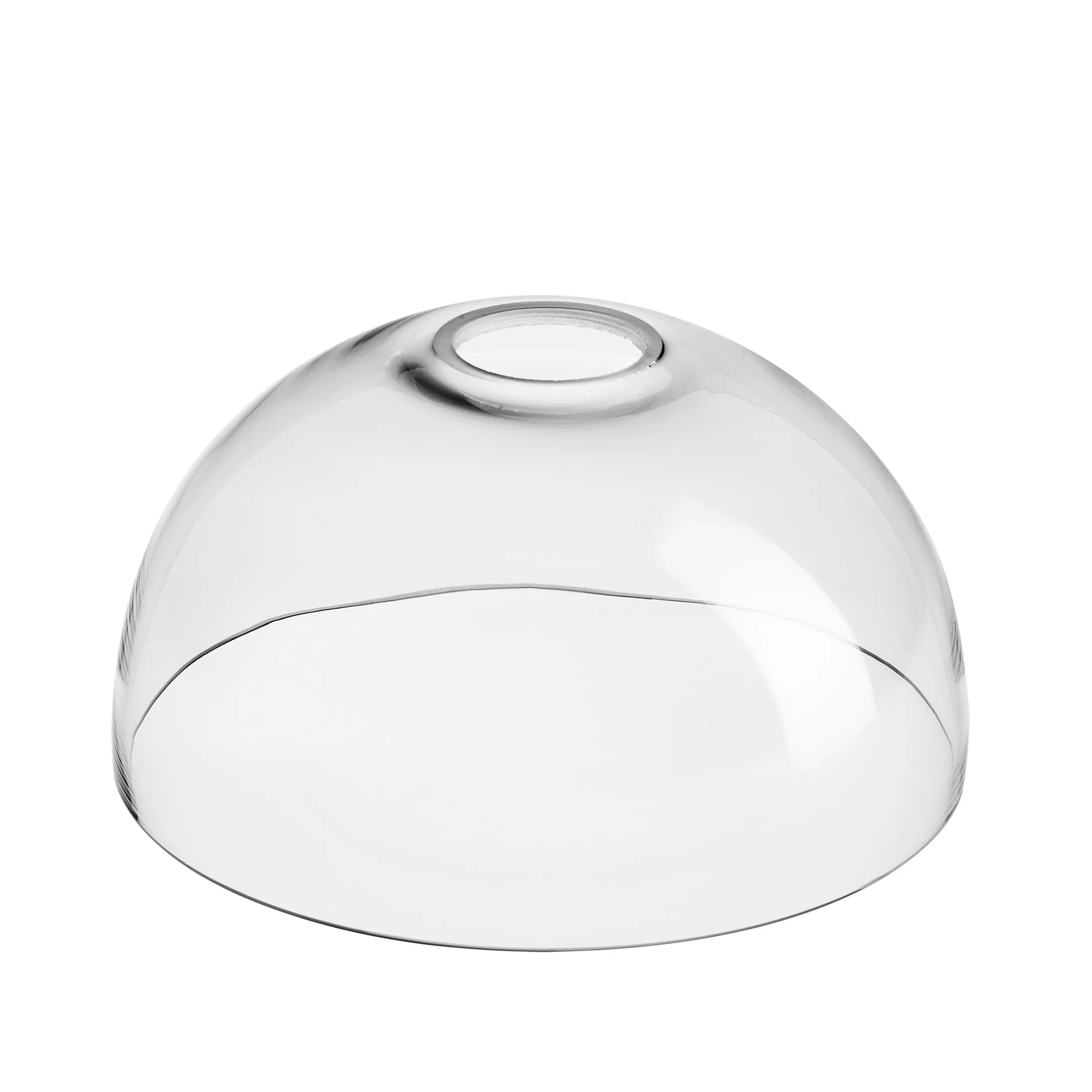 Chelsea Glass Dome Pendant - 8 Inch - Clear