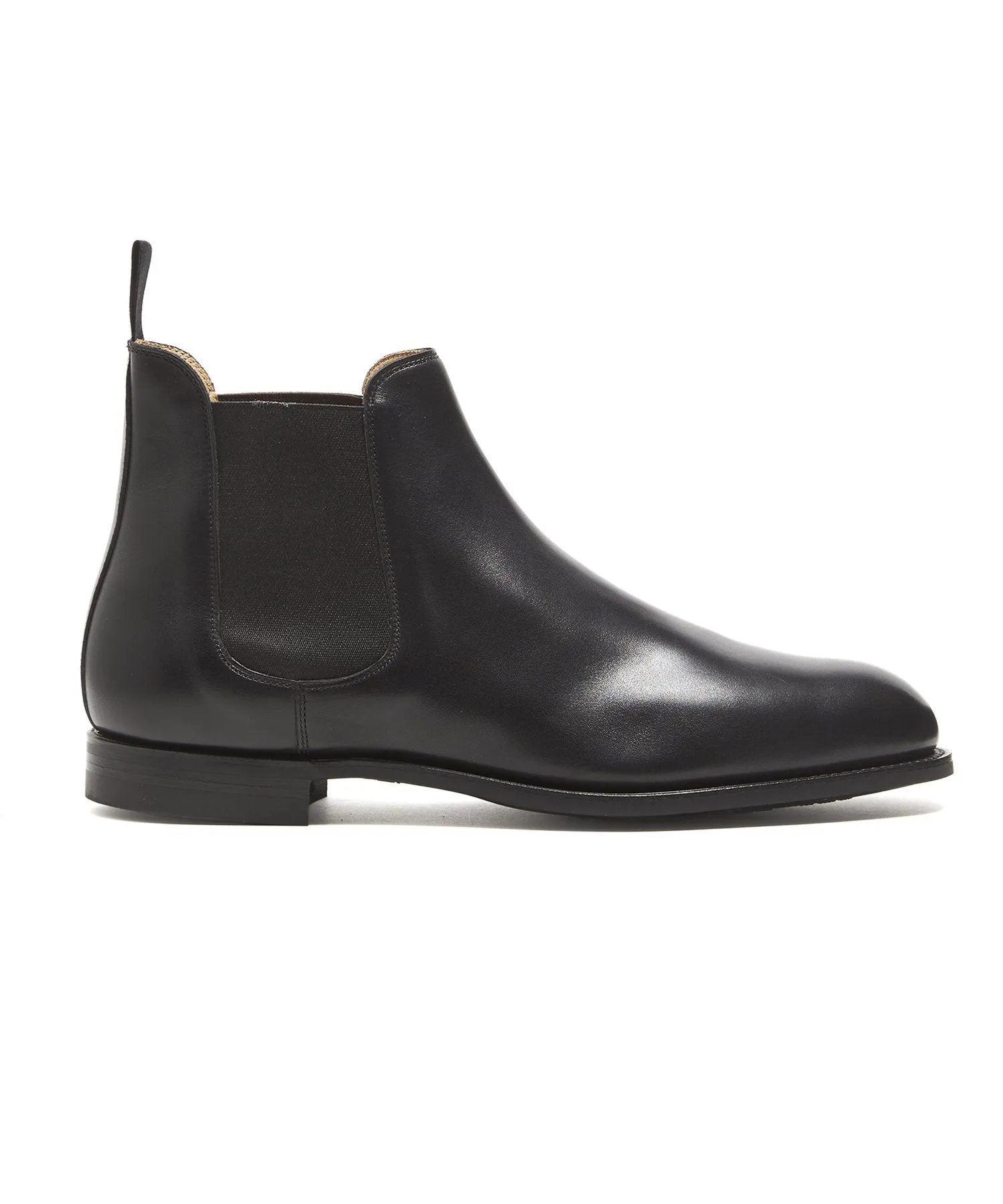 Crockett & Jones Chelsea Black Wax Calf Boot