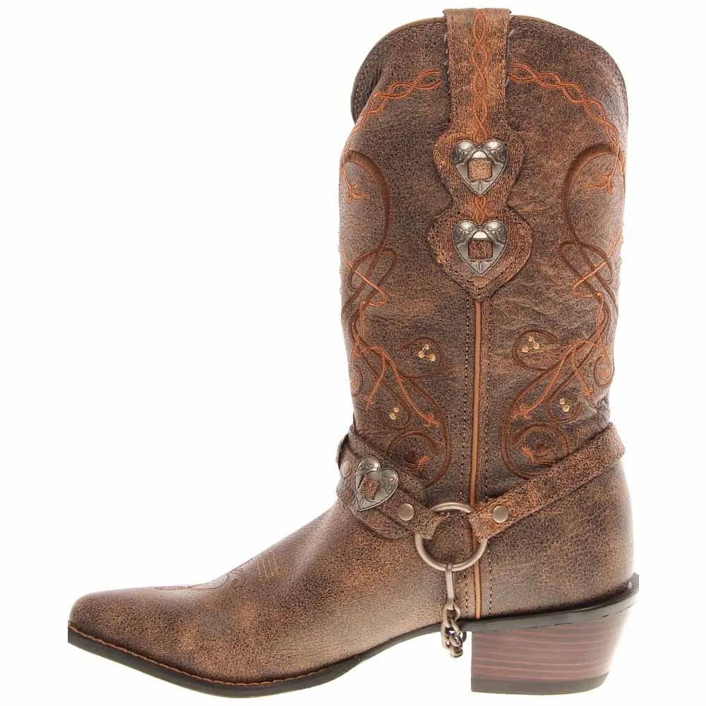 Crush Heartbreaker Pointed Toe Cowboy Boots