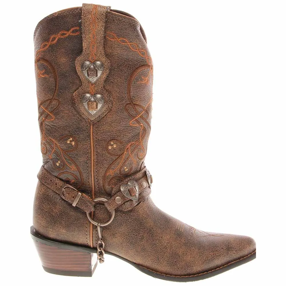 Crush Heartbreaker Pointed Toe Cowboy Boots