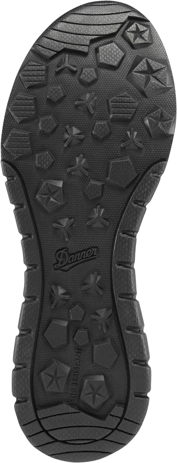 Danner Mens Instinct Tactical Side-Zip 8in 400G Black Leather Military Boots