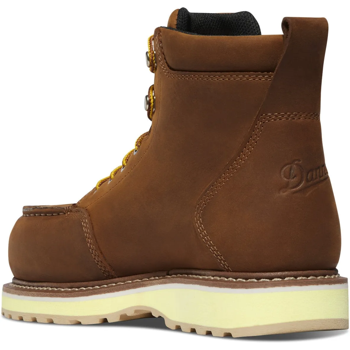 Danner Women's Cedar River 6" Plain Toe WP Work Boot -Brown- 14307