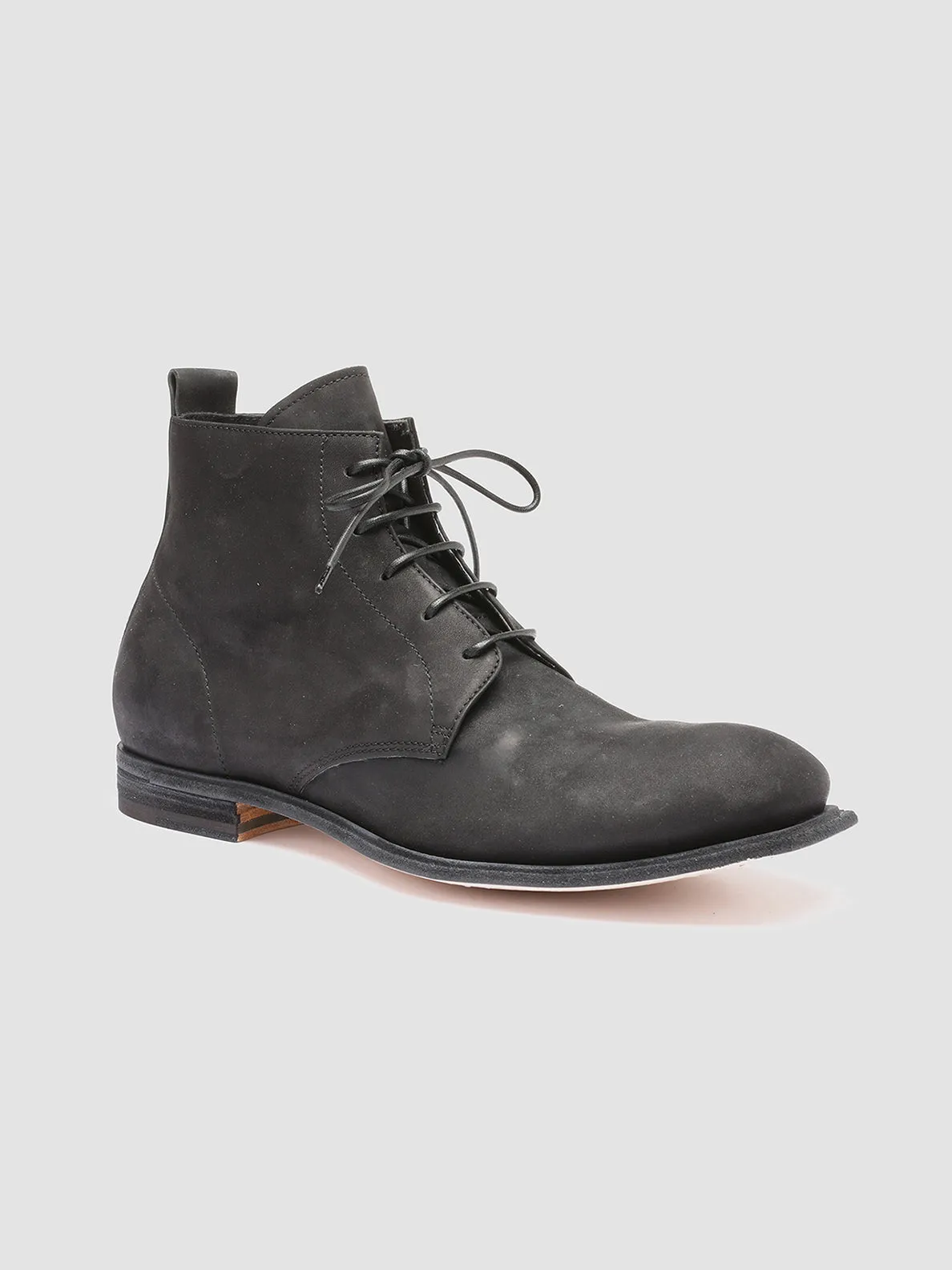 DURGA 002 - Black Suede Ankle Boots