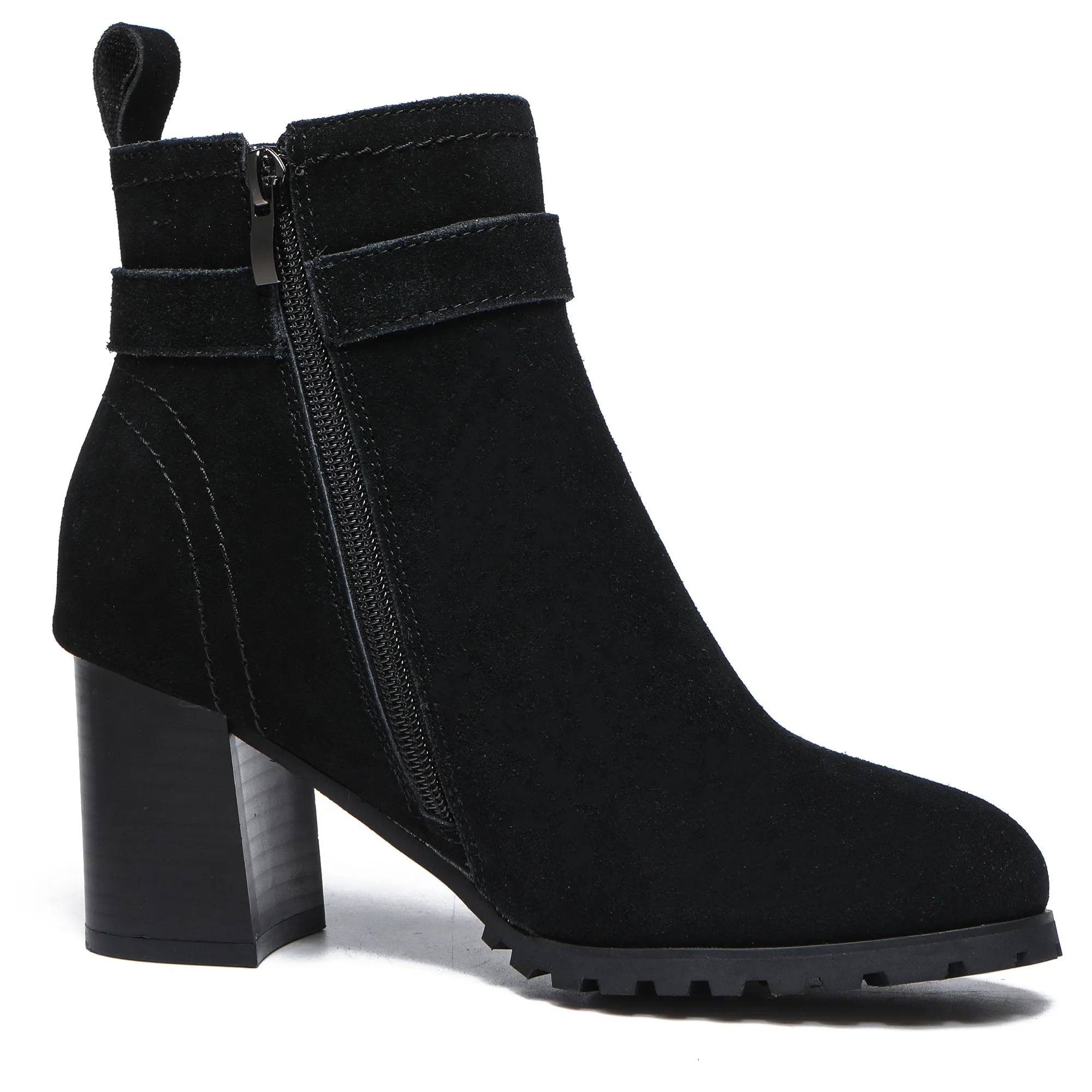 Erica Ankle Zipper Women Boots