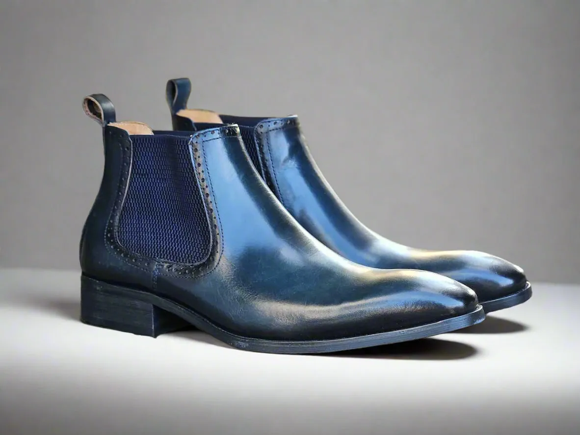 Hand Burnished Chelsea Boots