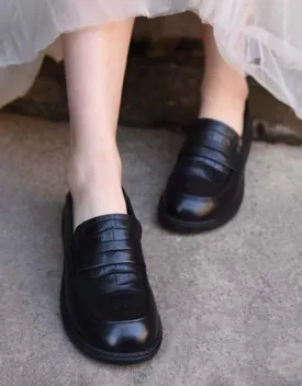 Handmade Vintage Comfortable Slip-on Loafers