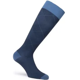 JOBST Casual Pattern Knee High Compression Socks, 20-30 mmHg, Closed Toe