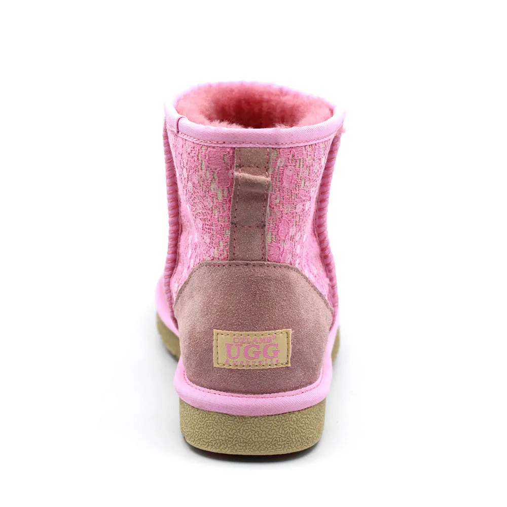 Jolie Short Ugg Boot - Pink