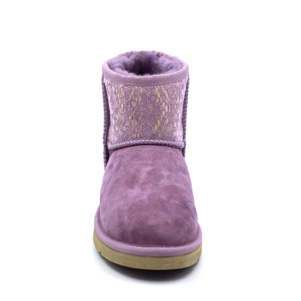 Jolie Short Ugg Boot - Purple