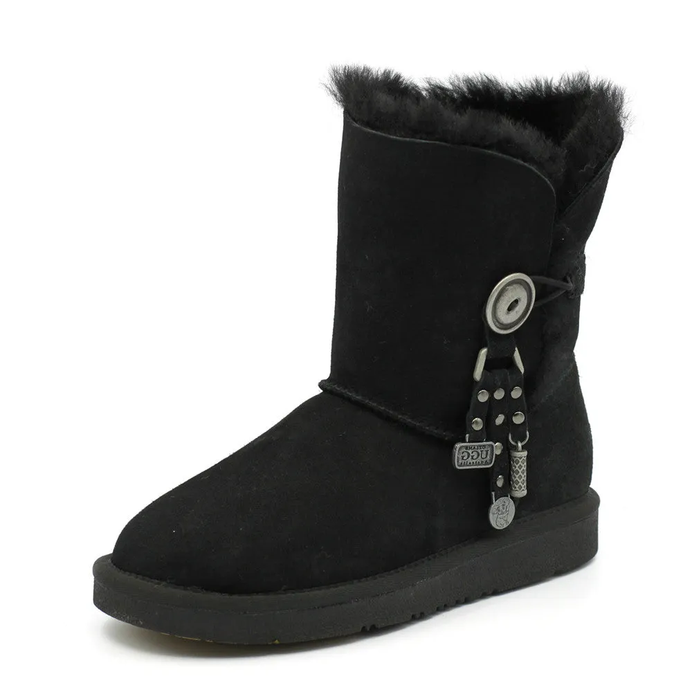 Kiki Medium Ugg Boot - Black