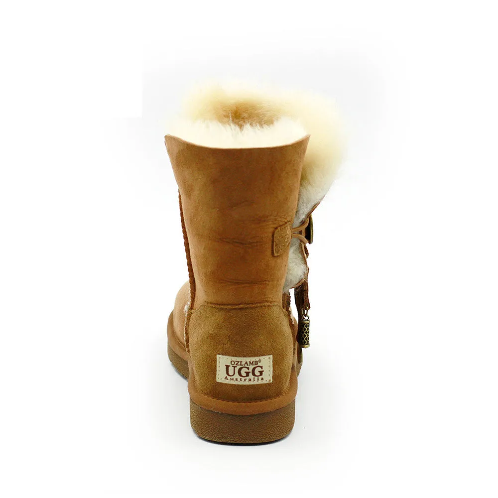 Kiki Medium Ugg Boot - Chestnut