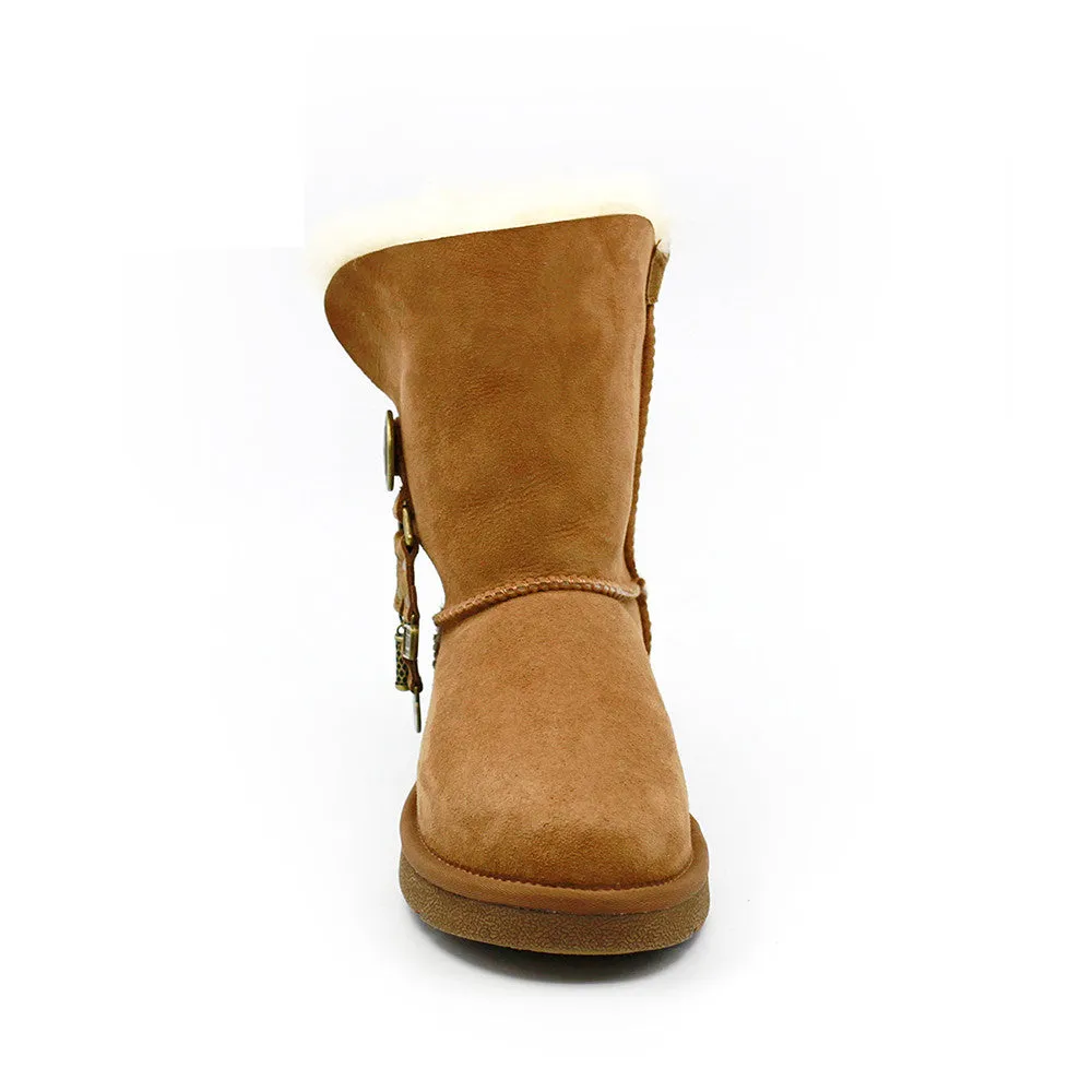 Kiki Medium Ugg Boot - Chestnut