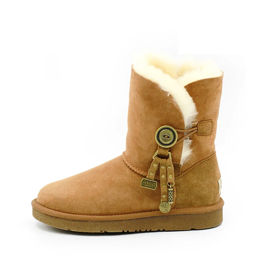 Kiki Medium Ugg Boot - Chestnut