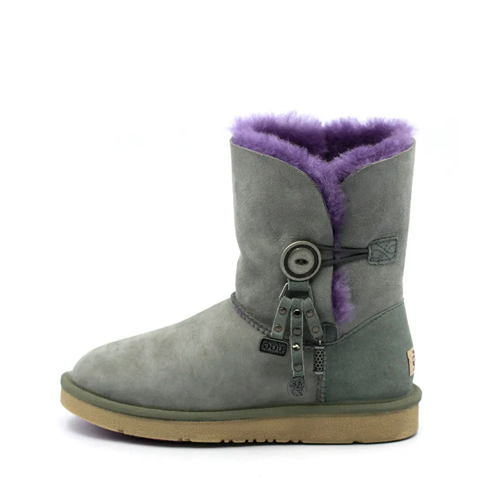 Kiki Medium Ugg Boot - Grey