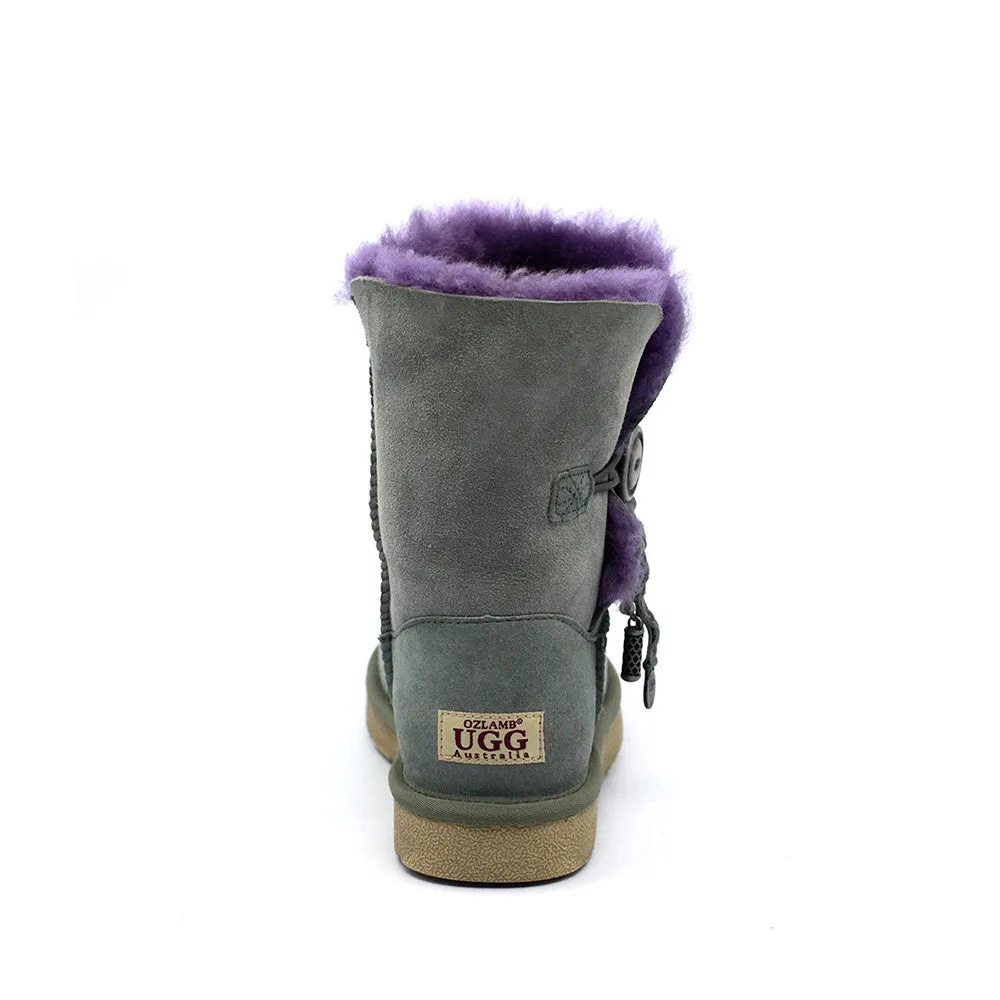 Kiki Medium Ugg Boot - Grey