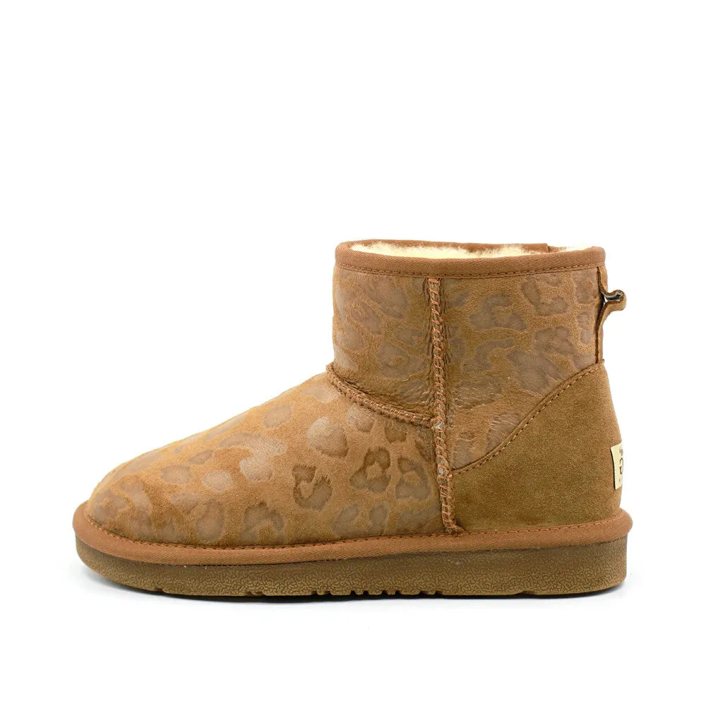 Leo Short Ugg Boot - Chestnut