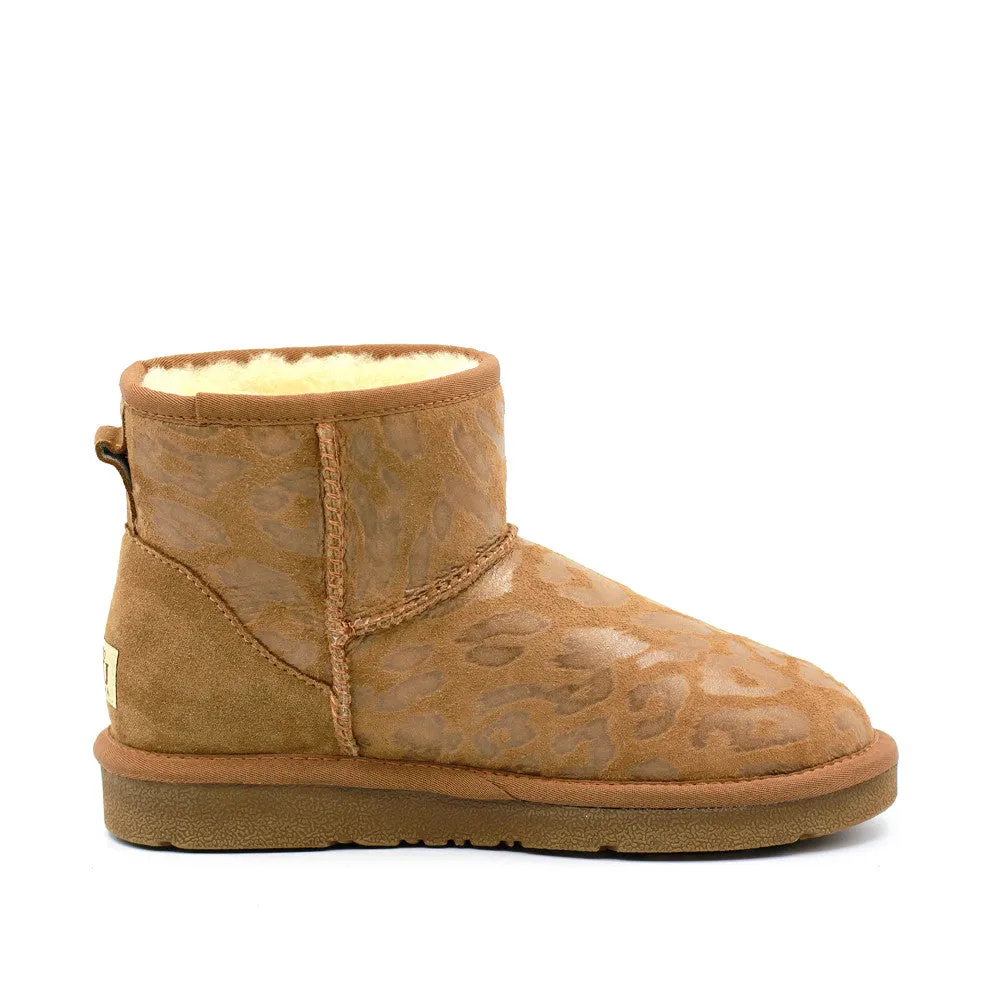 Leo Short Ugg Boot - Chestnut