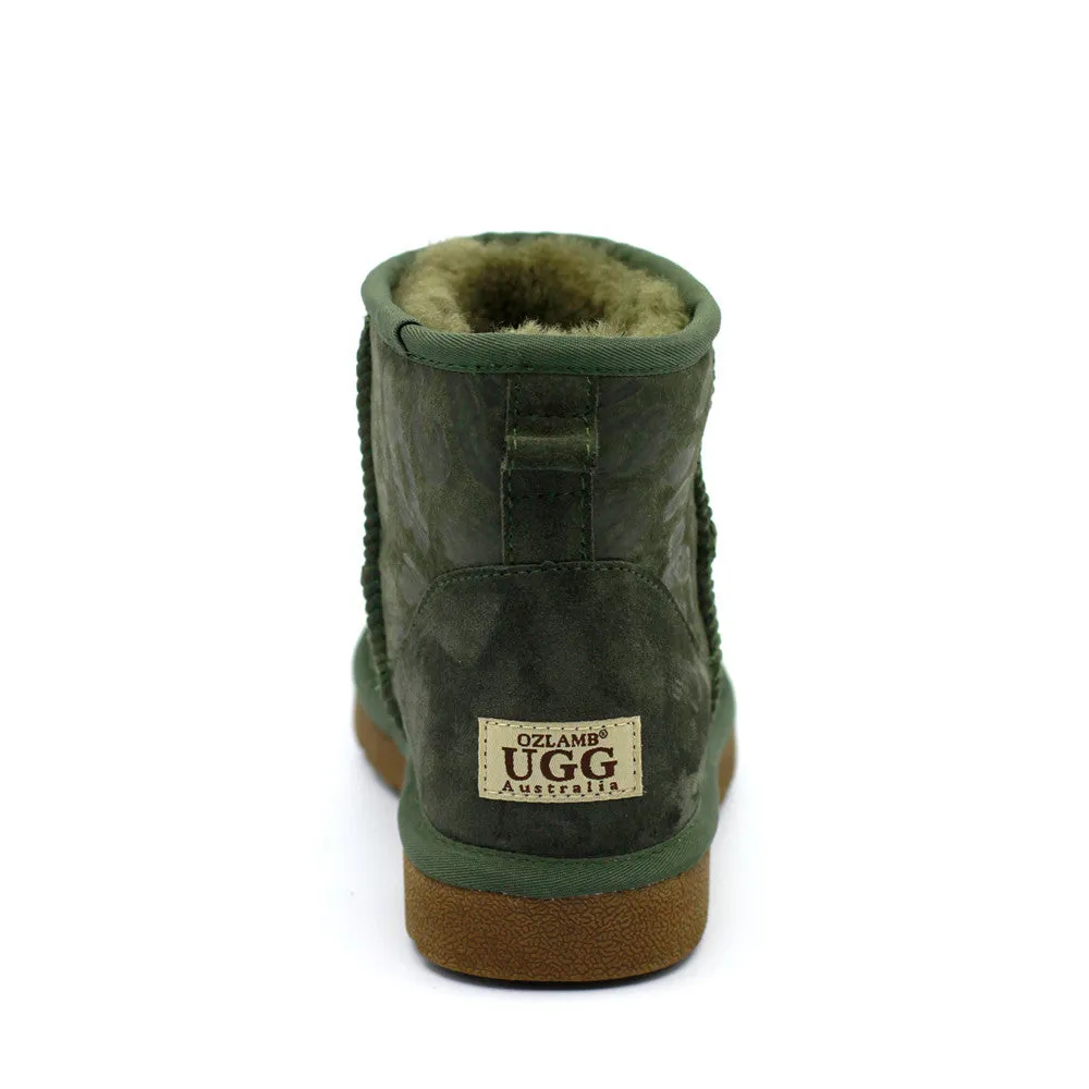 Leo Short Ugg Boot - Green