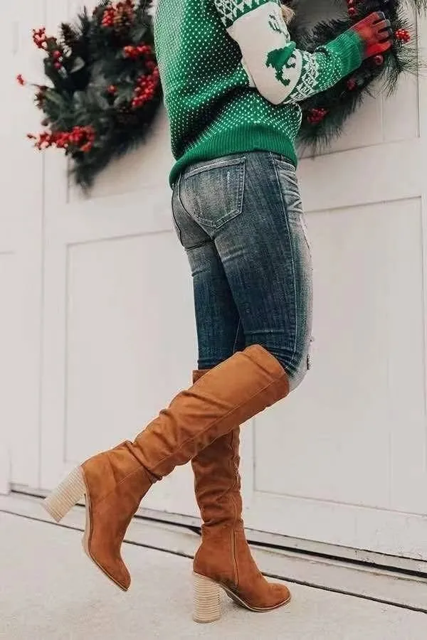 Lisette™ | Elegant Knee-High Boots