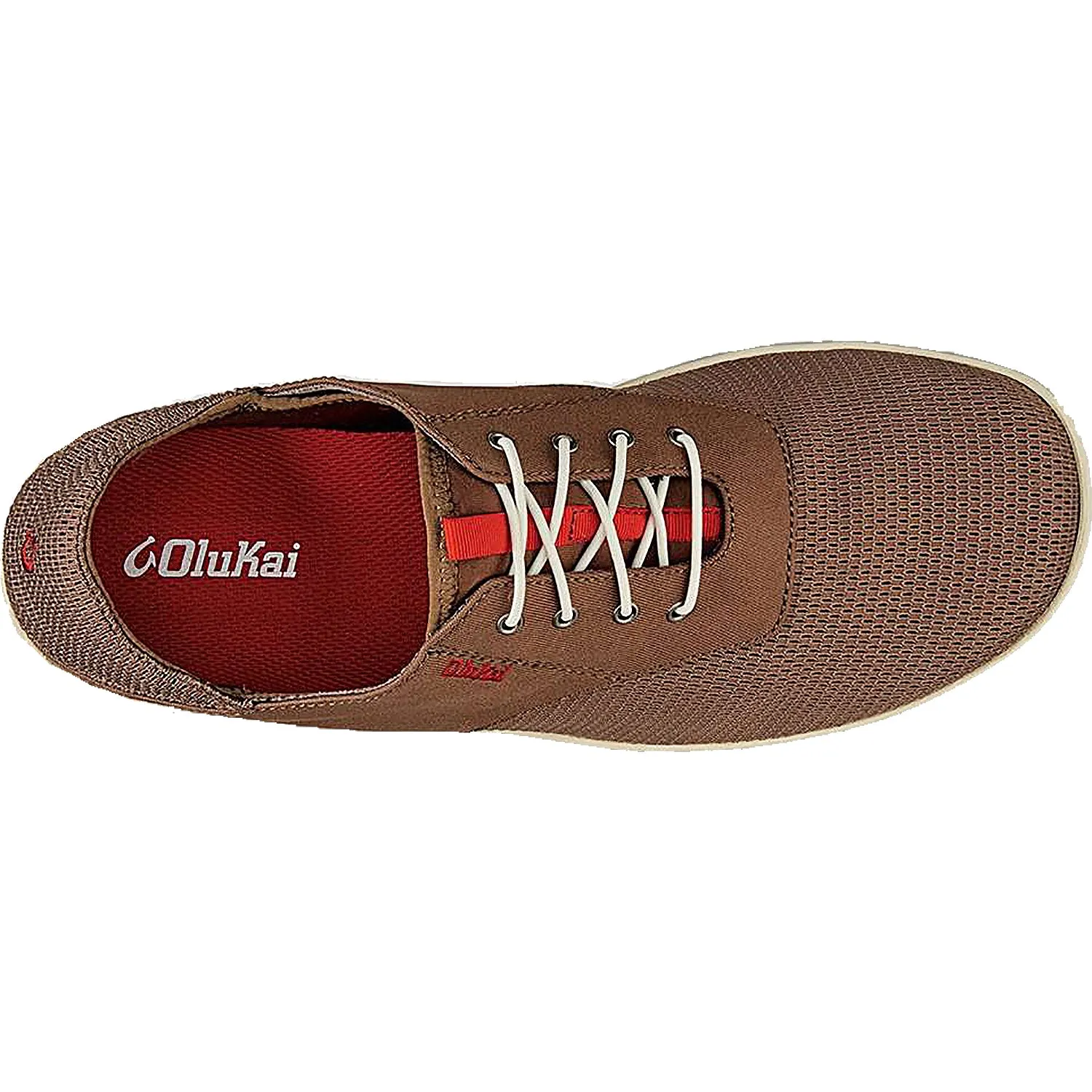 Men's OluKai Nohea Moku Rock/Mustang Canvas/Mesh