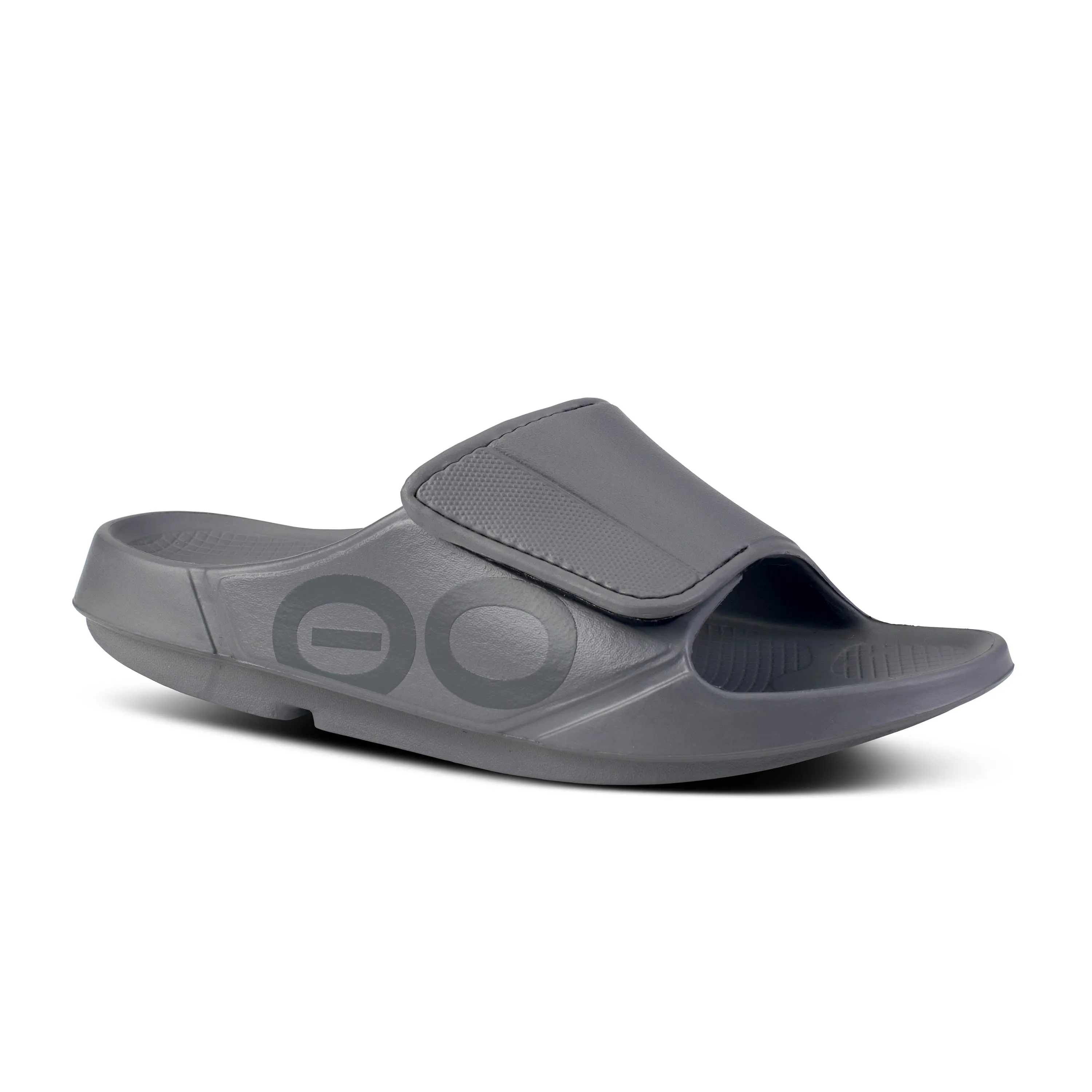 Men's Oofos OOahh Sport Flex Sandal Color: Slate