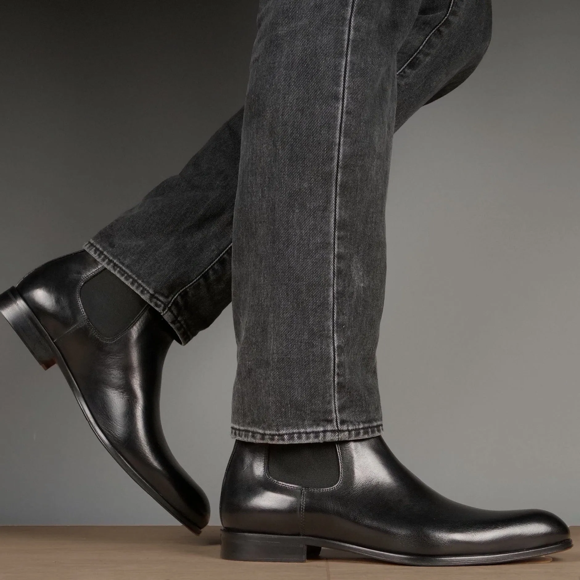 Milan Chelsea Boot Black