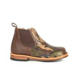 MK21132 - Chelsea Hawks Camo [Children's Leather Boots]