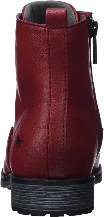 Mustang 1265-526-5 Red Ankle Boot