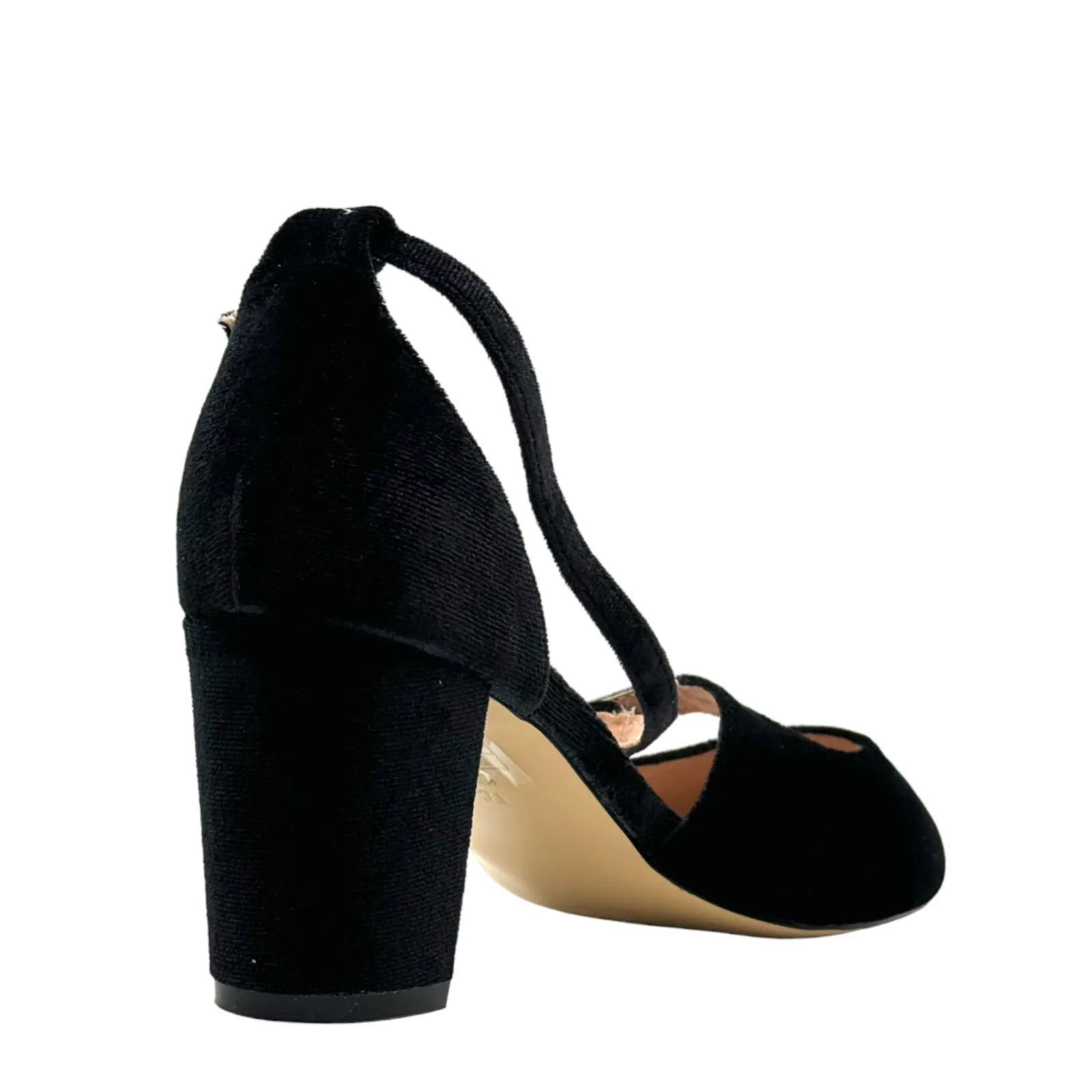 Oren Velvet Mary Jane Heels