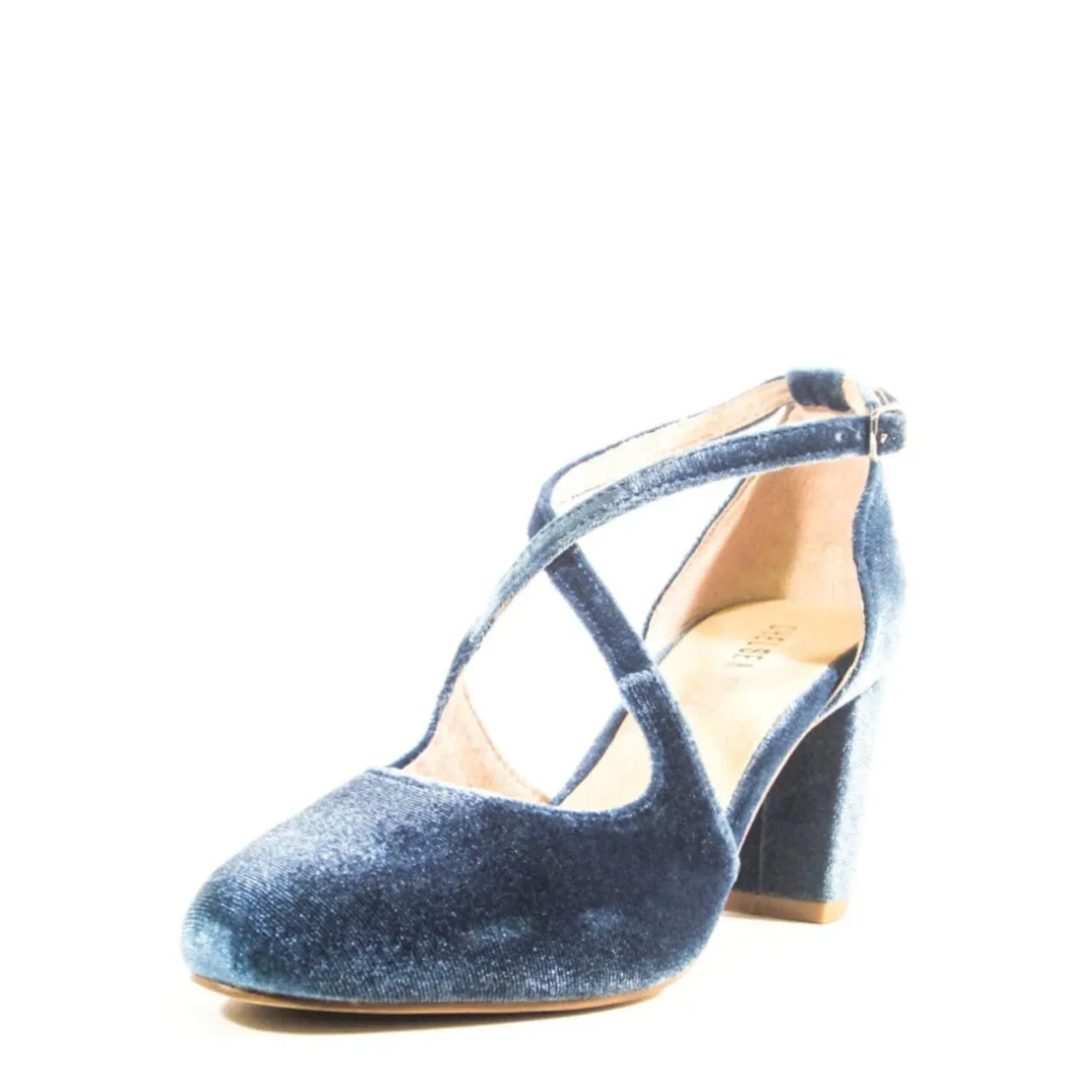 Oren Velvet Mary Jane Heels