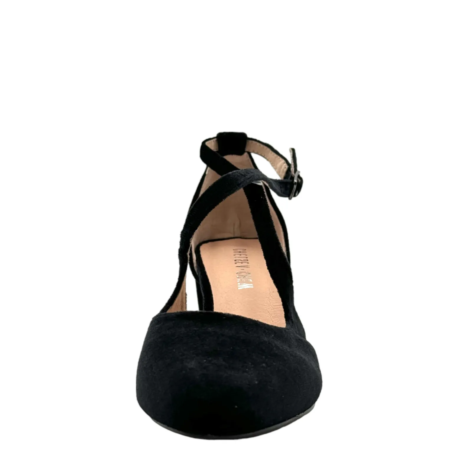 Oren Velvet Mary Jane Heels