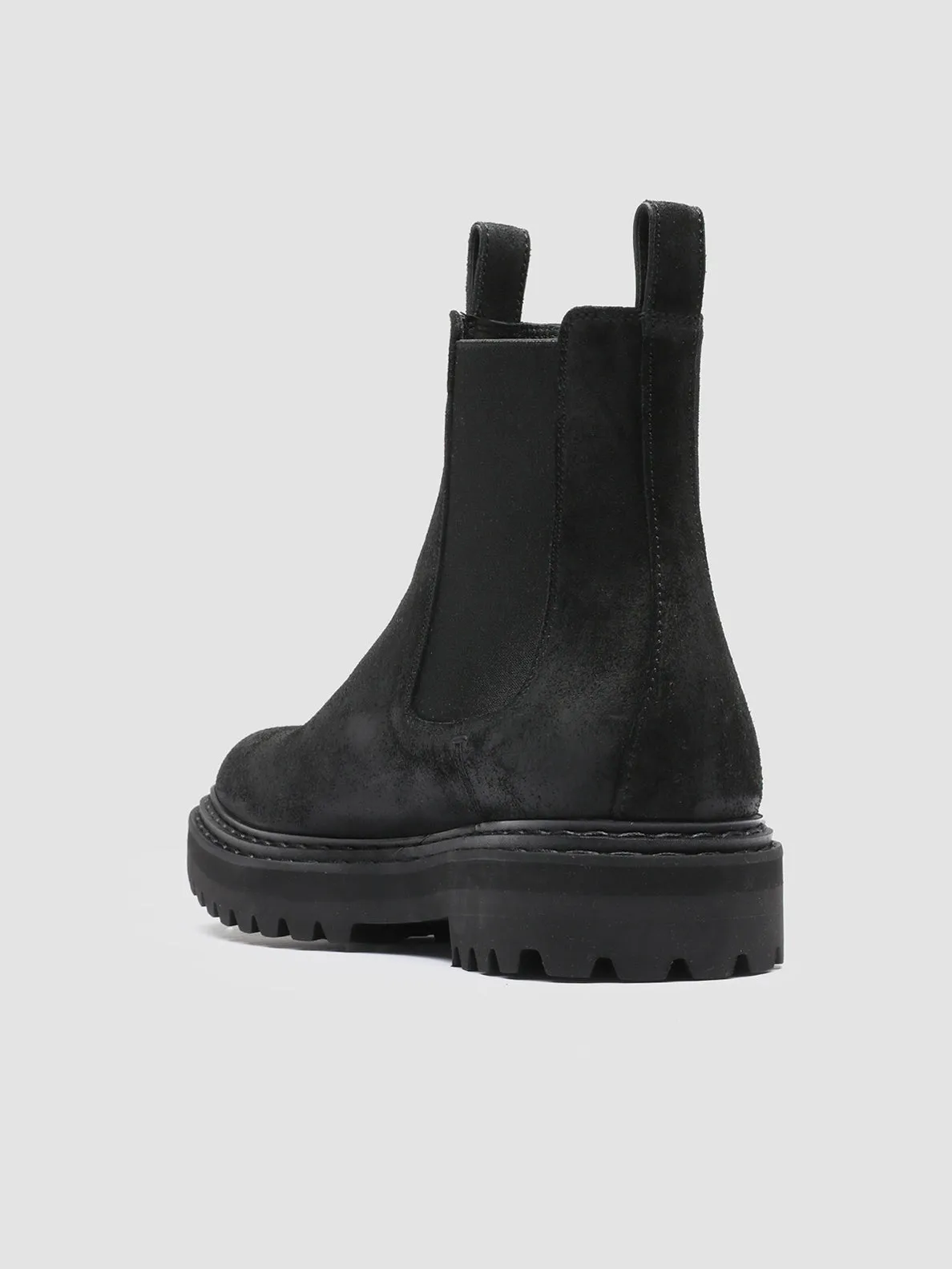 PISTOLS 003 - Black Suede Chelsea Boots