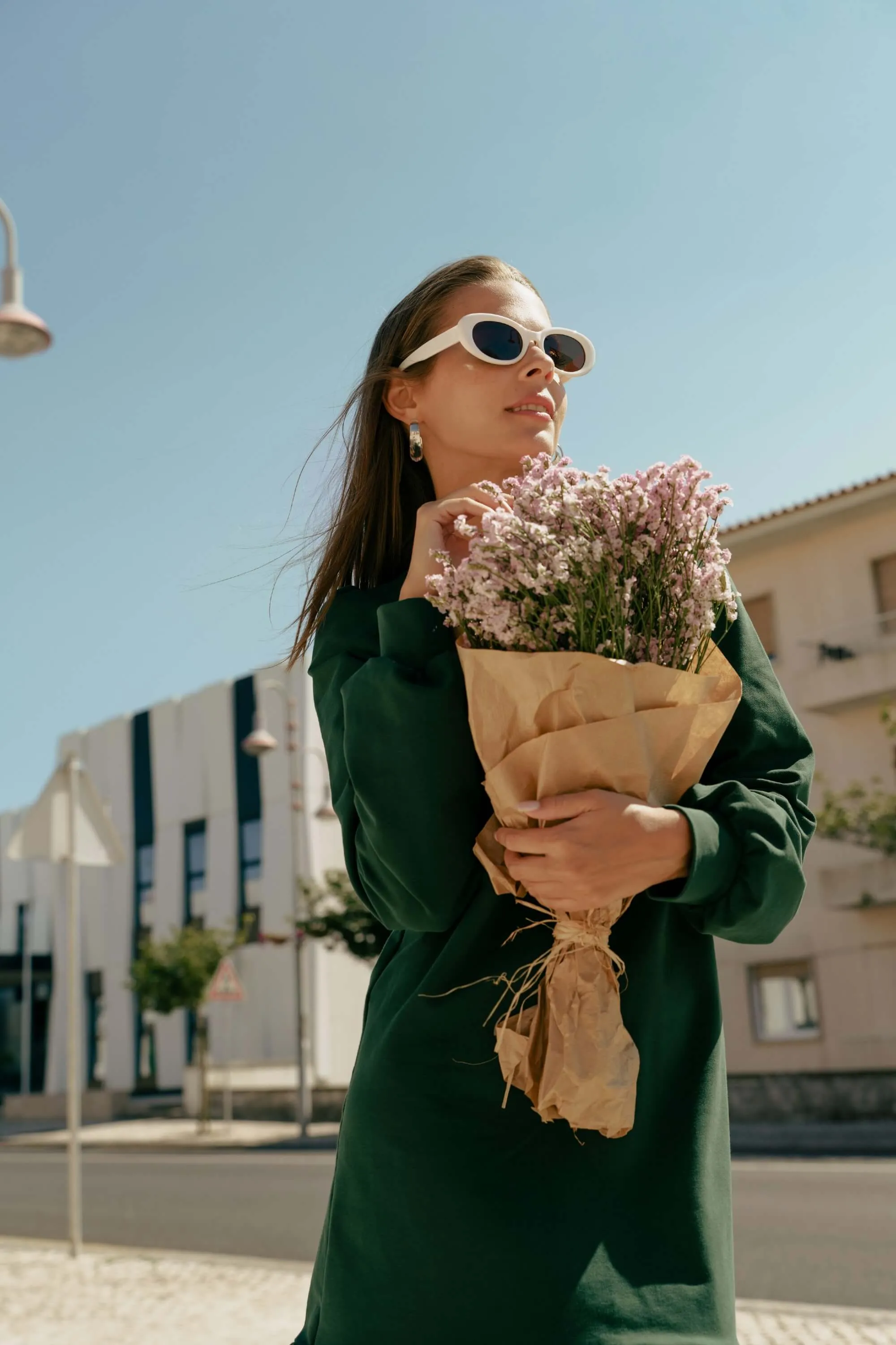 Poppy Dress Evergreen