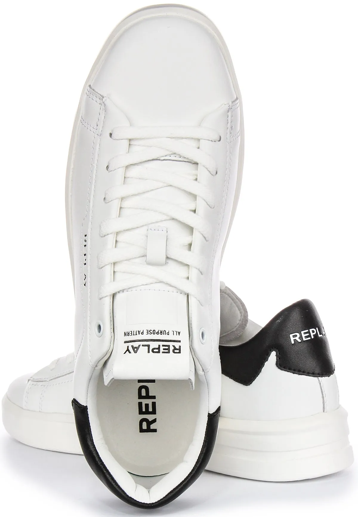 Replay University M Direct In White Black For Men