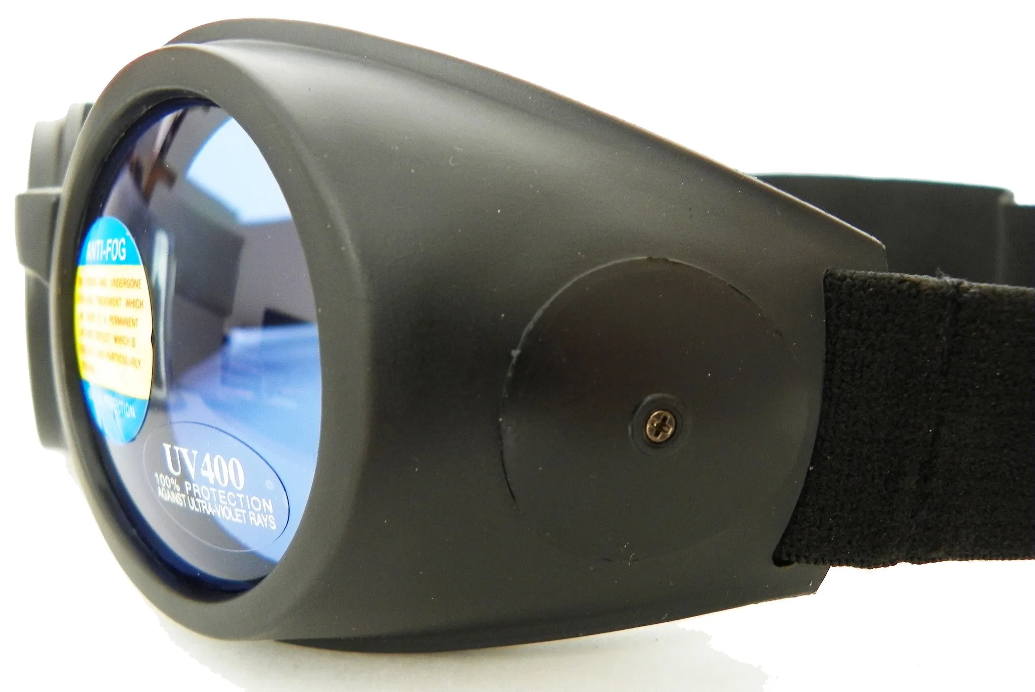 Road Vision Small Round Goggles Burning Moto