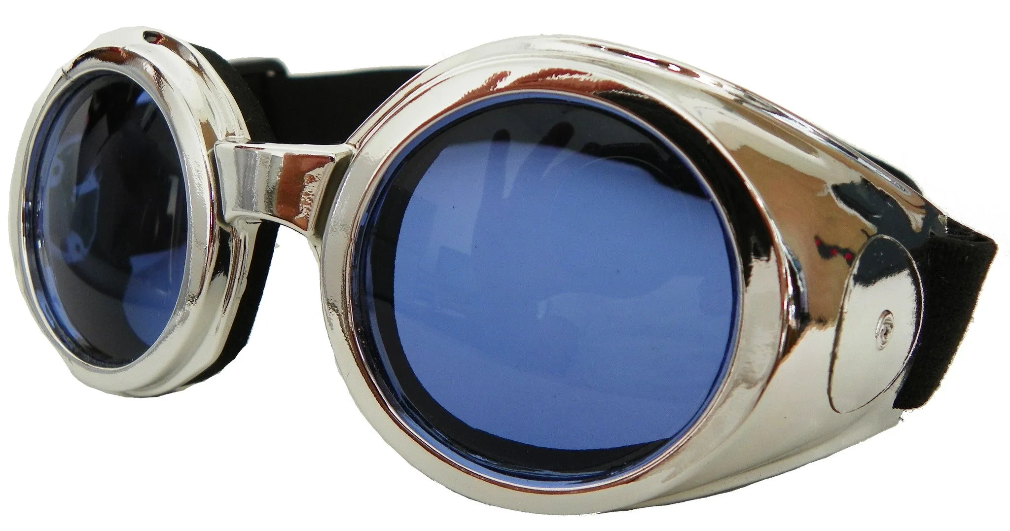 Road Vision Small Round Goggles Burning Moto